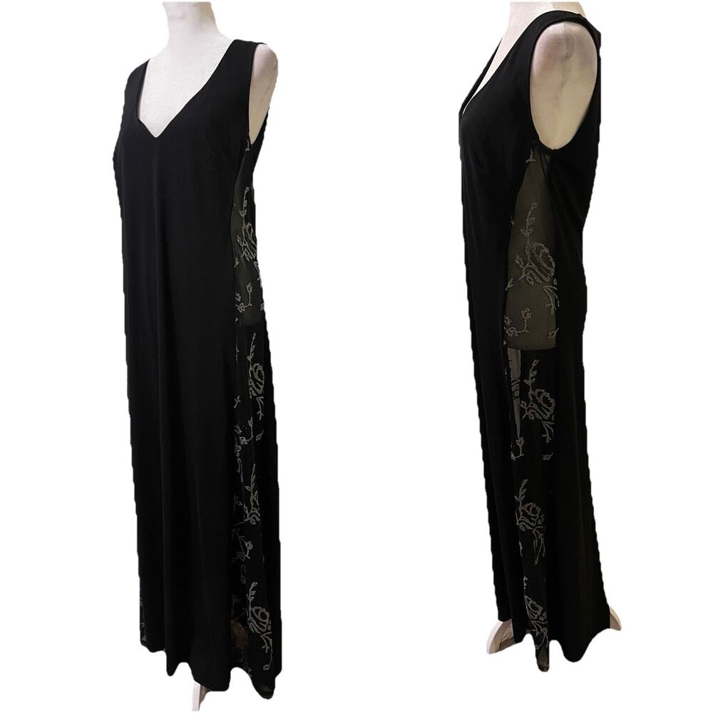 VTG 90s Frederick’s of Hollywood Fairy Whimsigoth Mesh Lingerie Night Gown 12
